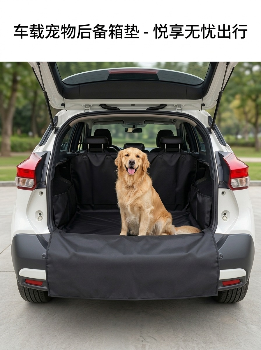Cross-Border Direct Supply of Car Pet Mats, Waterproof, Dirt-Resistant, Scratch-Resistant, Suitable for All Seasons, Can Be Stored in the Car Trunk