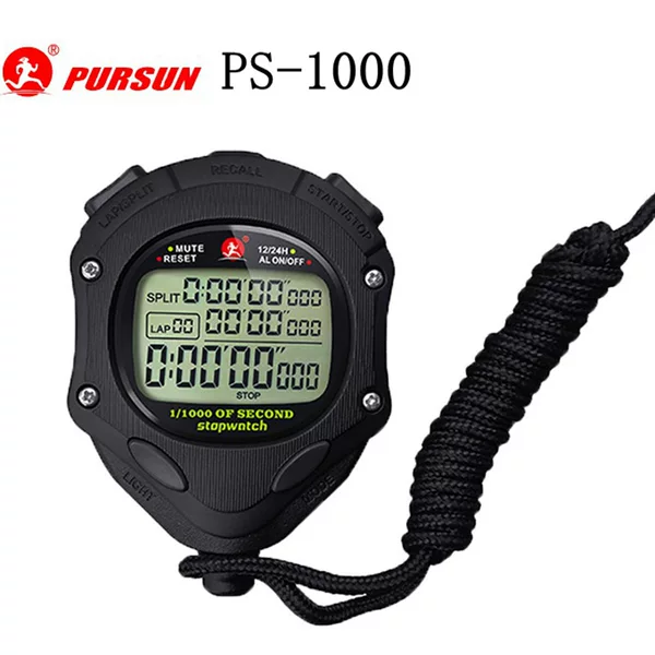 Sun-chasing ps-1000 Thousand Minutes Track and Field Sports Fitness Running Timer Competition Training Coach Stopwatch 0.001