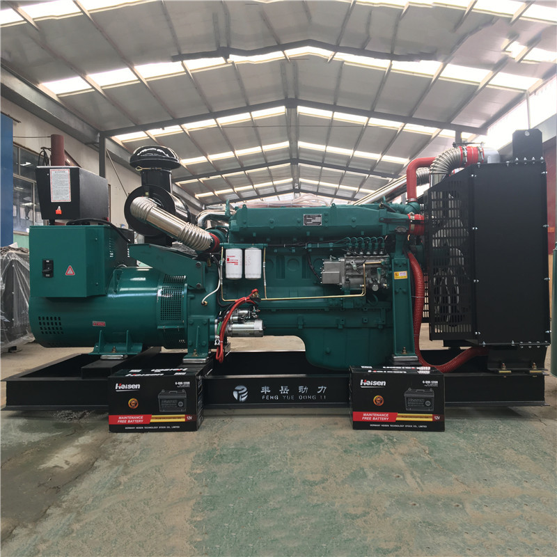 上柴柴油发电机组300kw发房地产养殖备用电源300千瓦发电机组厂家
