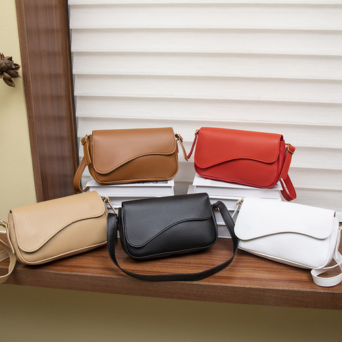 Cross-border fashion women's handbag 2025 new model shoulder bag top-handle women's bag cross-body versatile retro design bag dropshipping one piece