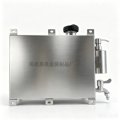 Truck Stainless Steel Wash Basin Water Tank 201 Stainless Steel Vehicle-Mounted 10kg Water Storage Tank Manufacturer Direct Sales Truck Water Tank (Fuel tank) - 10kg-stainless-steel-water-tank