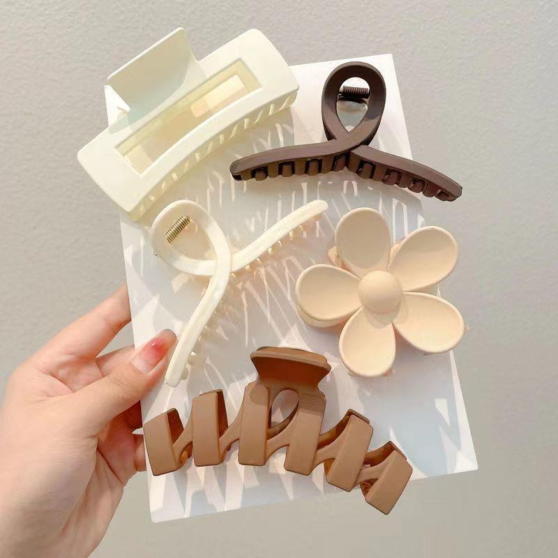 Entrega de una sola pieza de envío gratis combinación clip de pelo clip de tiburón grande clip de pelo de alta calidad clip de pelo clip lindo tocado