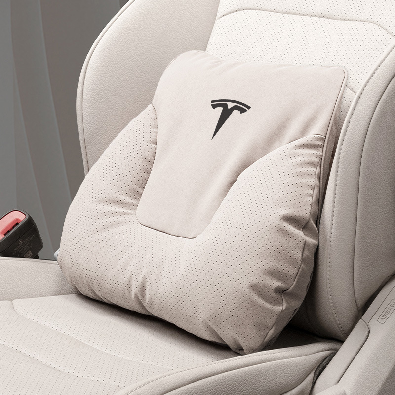 テスラモデル 3 新バージョン/Y/S/X ヘッドレスト、腰枕、首枕、カーシートクッション、カー用品に適しています。|undefined