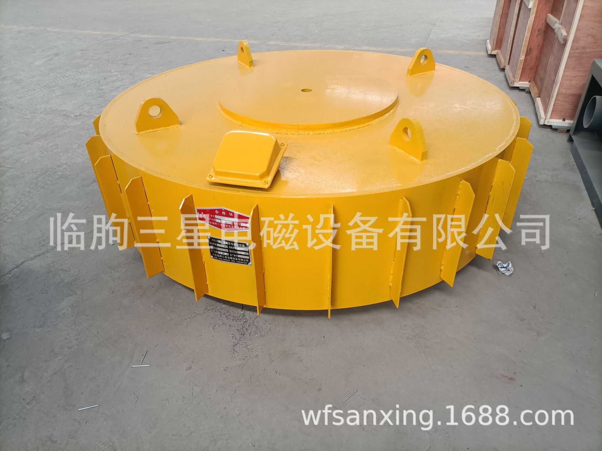 除铁防尘防雨吊挂式除铁器 RCDB型干式电磁除铁器