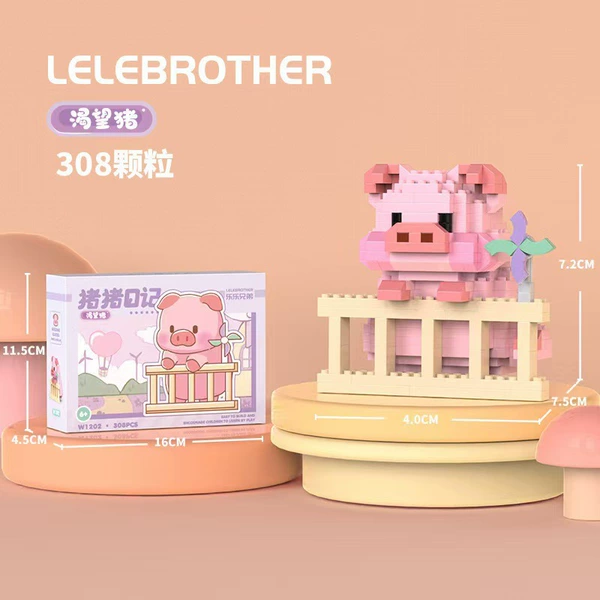 Pig Diary (Desire Pig) Color Box 308PCS