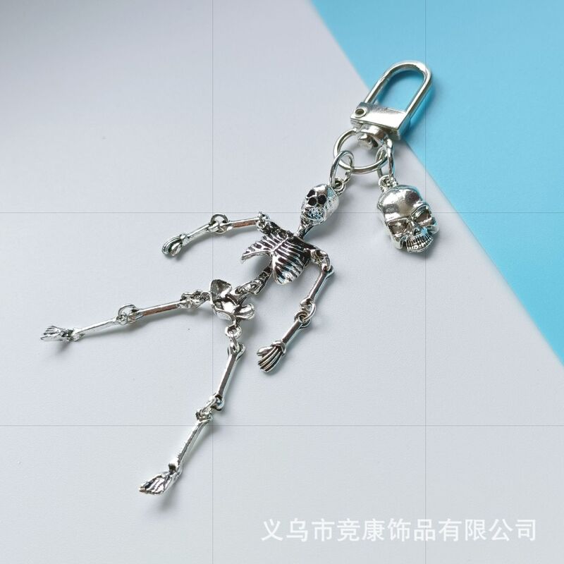 Vintage Gothic Diablo Twist Skull Keychain Pendant Personalized Skull Backpack Pendant Halloween Gift Vintage Gothic Diablo Twist Skull Keychain Pendant Personalized Skull Backpack Pendant Halloween Gift