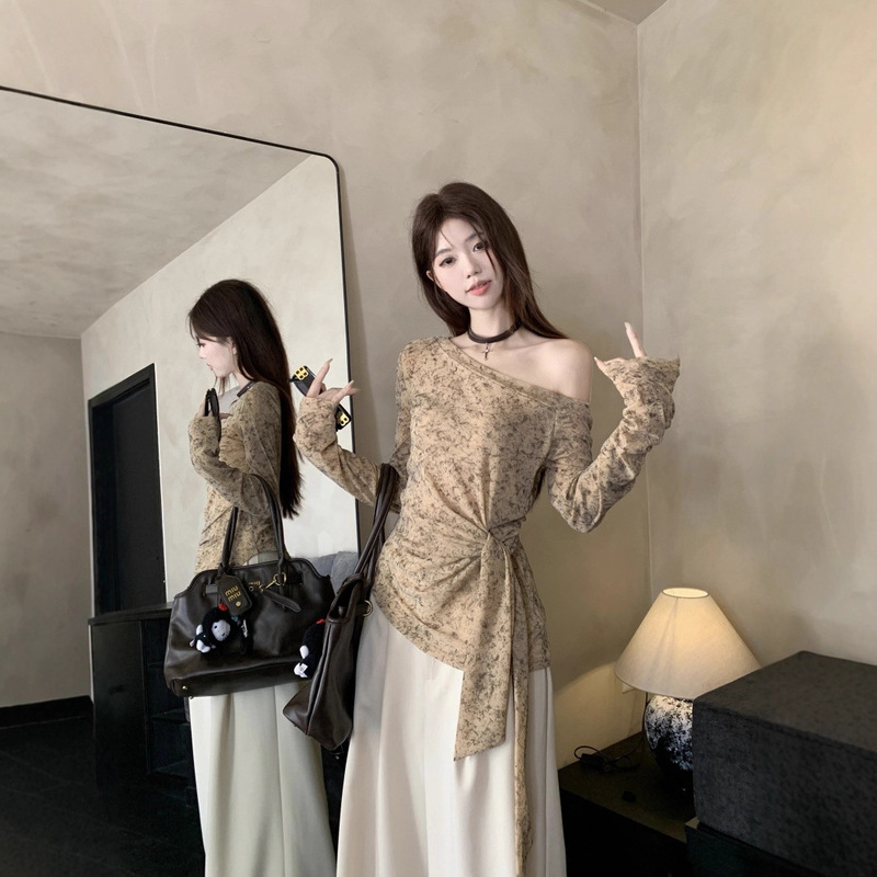 复古辣妹风长袖翻领pu皮短外套女2025秋季新款设计感夹克机车上衣|undefined