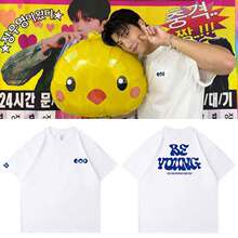 2PM张祐荣2024FM演唱会BeYoung周边同款短袖T恤棉印花衣服夏季