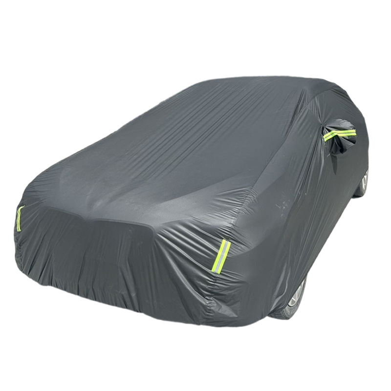 Fabricantes de ropa de automóviles suministran cubierta de ropa de automóviles PEVA de una sola capa, cubierta de automóviles impermeable a prueba de polvo transfronteriza dedicada
