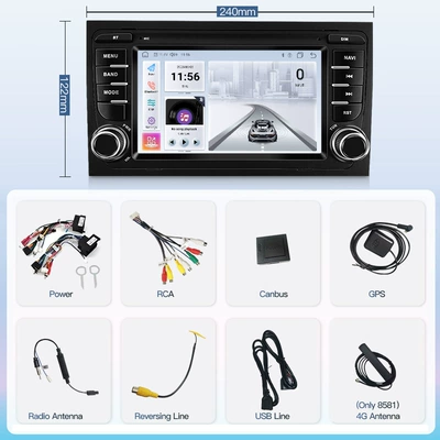 DVD Navigation — Models A4 B6 S4 B7