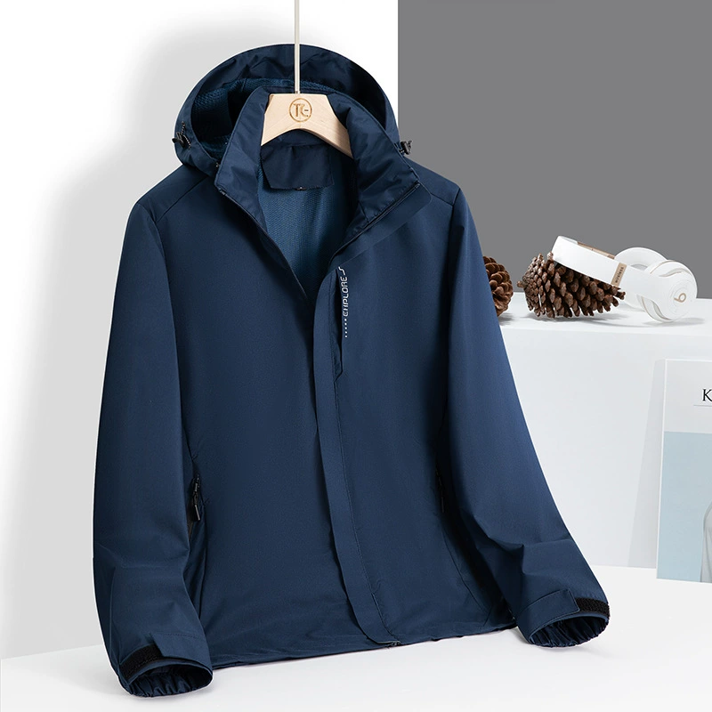 Новая Весенняя уличная куртка, однослойная тонкая Водонепроницаемая дышащая износостойкая альпинистская куртка для пары, куртка для пары