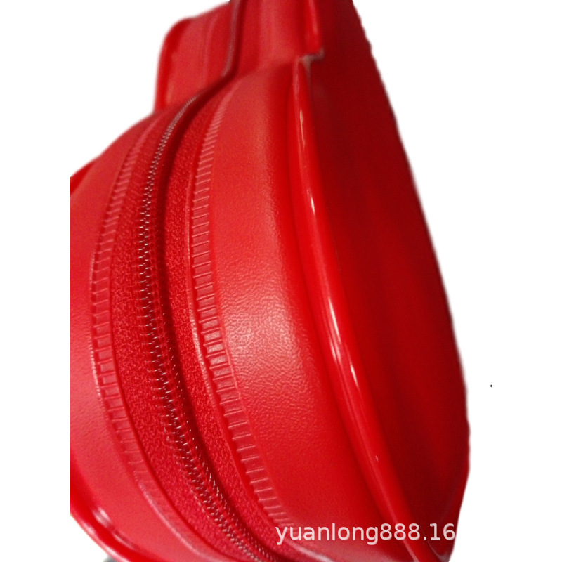 PVc亮面爱心型化妆包