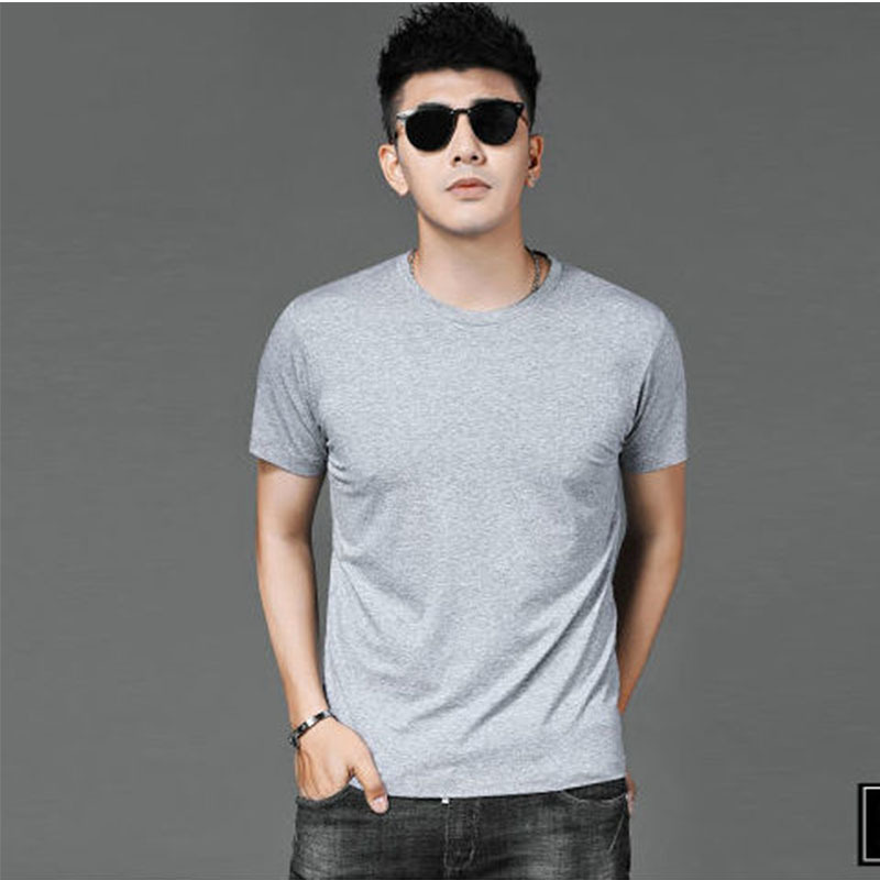 Trend shirt with a round collar