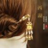 Luminous hairpin 2677 (gold)
