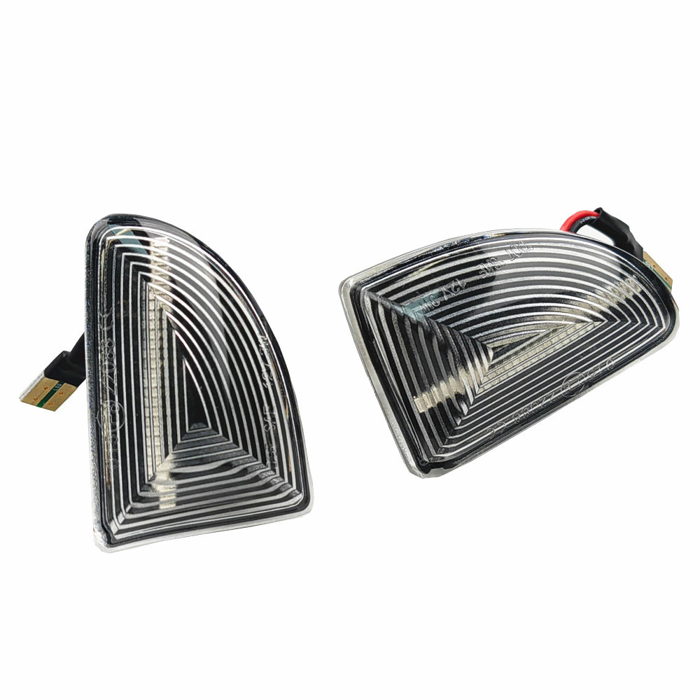 Aplicable a Mercedes-Benz Smart Fortwo W451 coche LED dinámico lado intermitente luz indicadora de agua corriente luz lateral