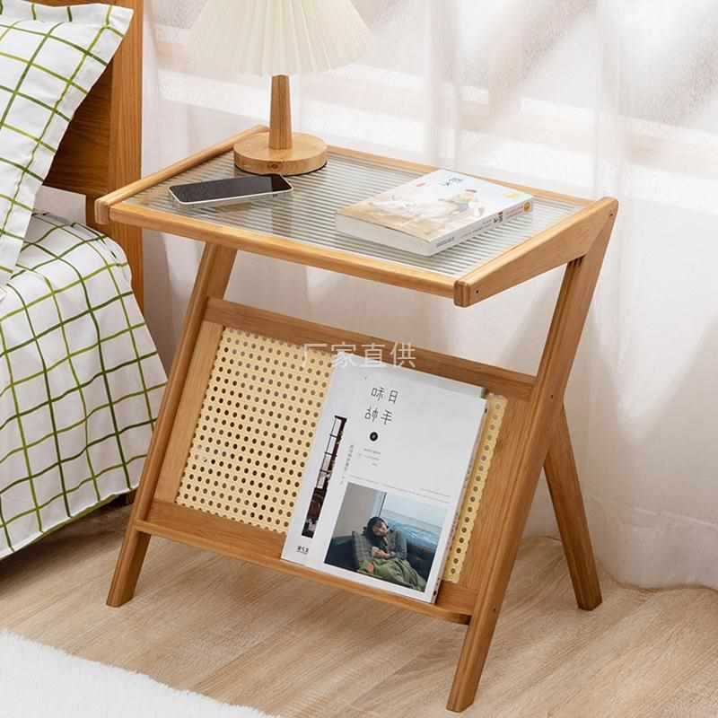 Wholesale nightstand narrow bed side table bedroom small cabinet bedside table minimalist modern nightstand simple small bedside stand