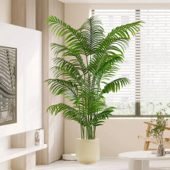 メーカー卸売り大サイズのプラスチック植木鉢発財樹鉢植え鉢大型シミュレーション緑植装飾鉢着地大口径