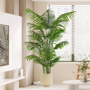 Factory wholesale large plastic flower pot rich tree pot large simulation green plant decorative pot floor large diameter