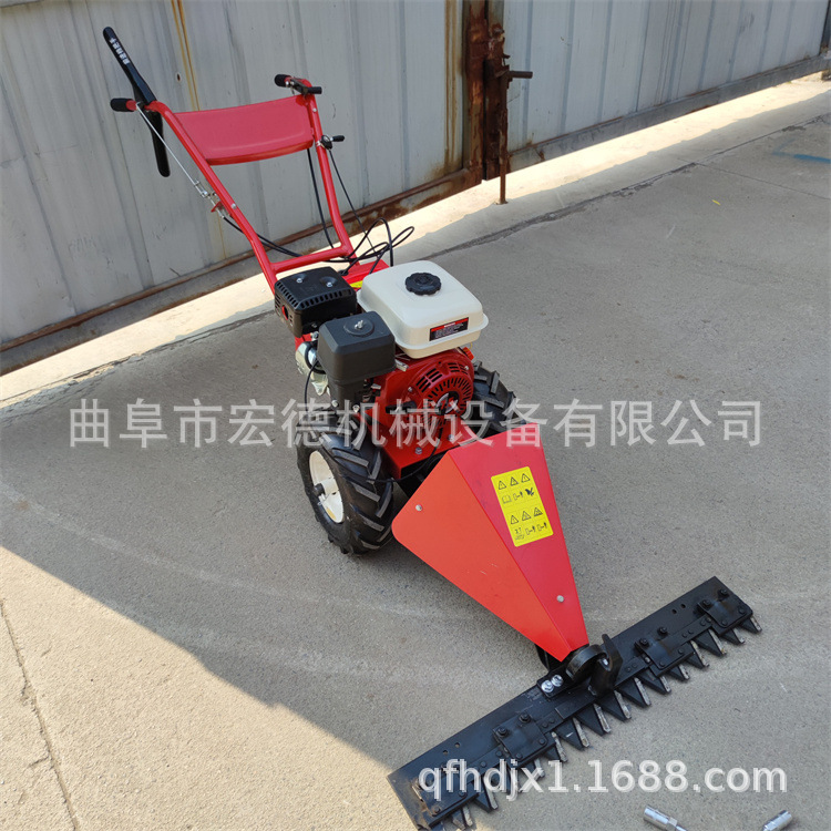 柴油剪草机 园林杂草修剪机 6.5马力汽油果园自走式剪草机