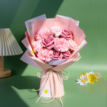 厂家批发母亲节康乃馨玫瑰花束毕业季礼物团购礼品送妈妈闺蜜朋友