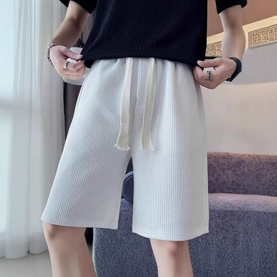 Shorts, brand beach sports trousers, Korean style, loose straight fit