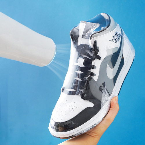 Household PVC heat shrink film, shoe moisture-proof heat shrinkable plastic film wholesale, travel cosmetic heat-formed sealed bag