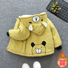 Boys' Winter Coat 2023 Newborn Baby Top Winter Toddler Baby Clothes Fleece Lined Thick Children's Winter Outfit