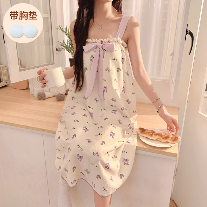 Verano burbuja arrugado pijama de banda ancha mujer sensación delgada pijama hombre pequeño ins viento fresco ropa de hogar estudiantil