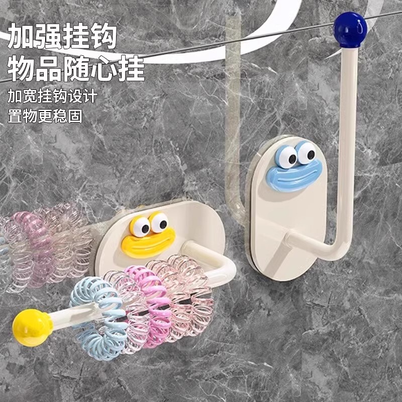 Creative Hairband Headband Storage Rack Bathroom Hair Accessories Hairpin Rubber Band Hook Hair Rope Hook Adhesive Hook Adhesive Clothes Hook