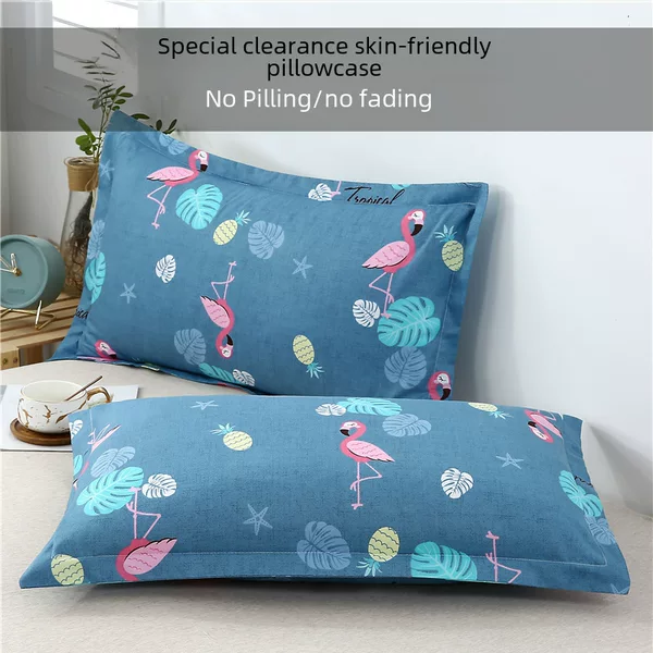 Factory wholesale pillowcase a special single double household 48*74 pillowcase dormitory 42*70 pillowcase cross-border