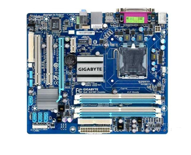 适用于Gigabyte/技嘉 G41M Combo LGA775 DDR2台式机主板 库存