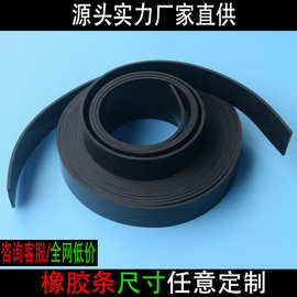 实力厂家硅胶密封条 耐磨防晒防撞密封胶条 缓冲减震实心橡胶条