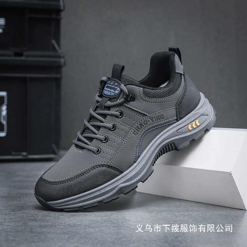 Paul Emeris Men's Shoes Outdoor Non-Slip Wear-Resistant Hiking Shoes Men's Handmade Para Shoes Sports and Leisure Wholesale