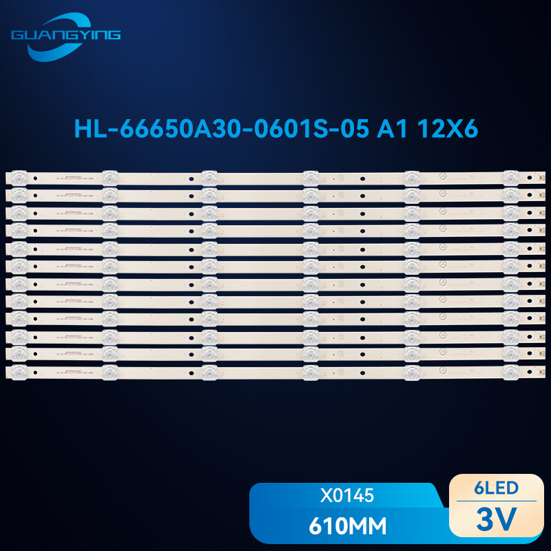 适用乐视D65PPUC22电视背光LED灯条HL-66650A30-0601S-05 A1 12X6