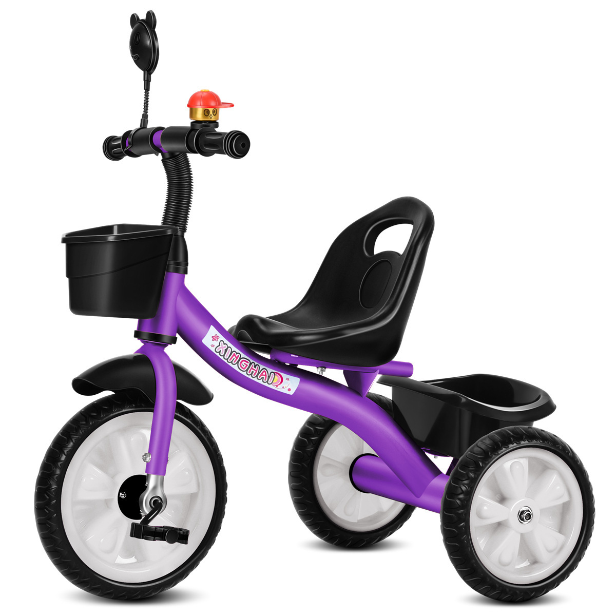 Triciclo infantil 1 - 3 - 2 - 6 años de edad, carro de bebé grande, bicicleta, carro de jardín de infantes image 60