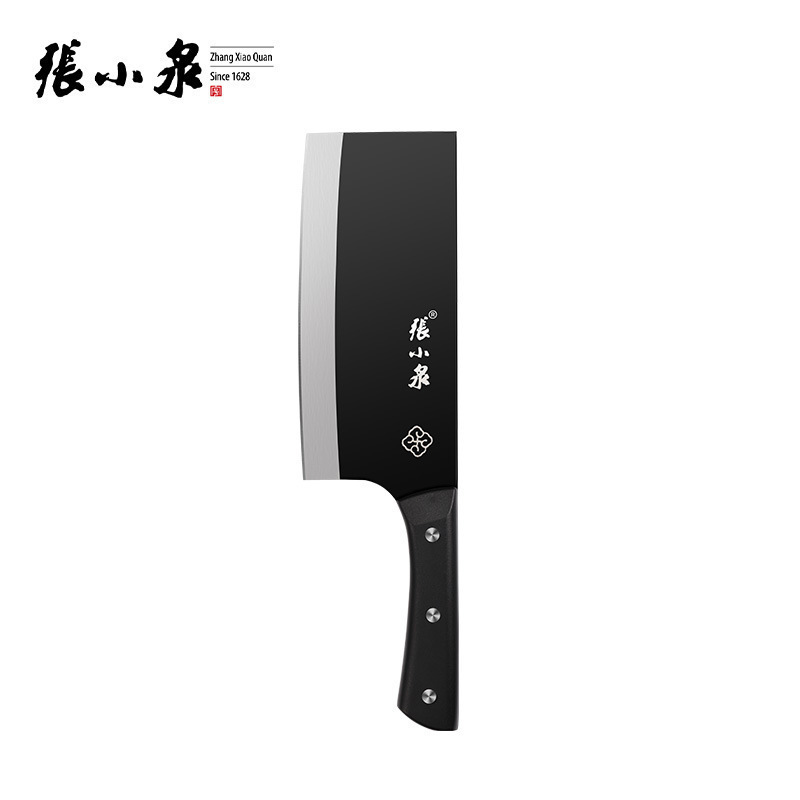 Zhang Xiaoquan 黒戦士中国式切断と切断両用ナイフ切断オールインワン家庭用包丁手鍛造包丁|undefined