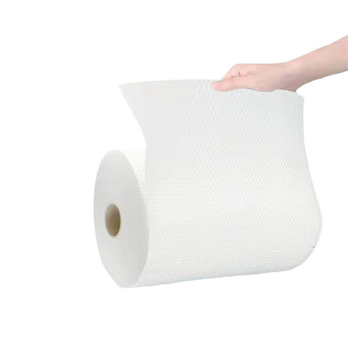 Disposable facial cleansing towel, women's beauty salon pure cotton facial cleansing towel, dry and wet dual-use cotton soft roll-type facial cleansing tissue