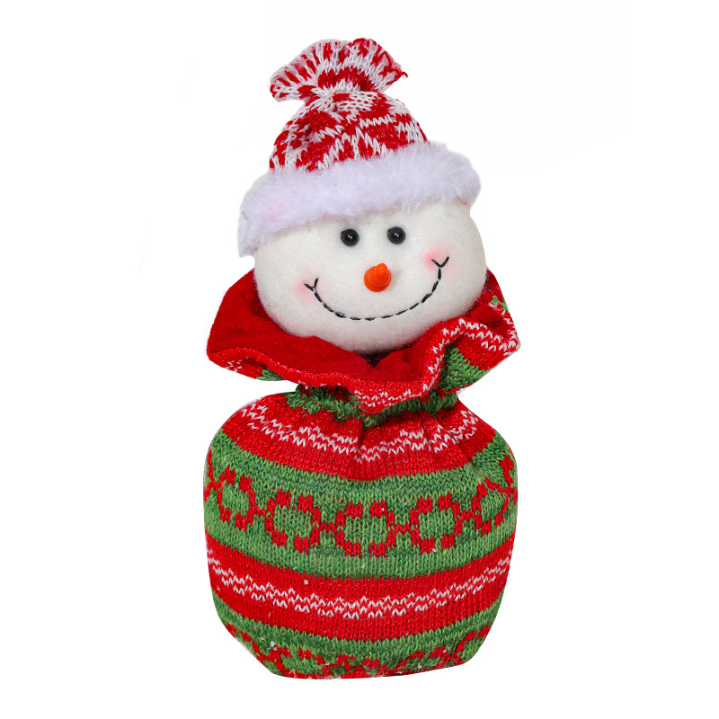 Bolsa de manzana de Navidad transfronteriza bolsa de mano de cierre bolsa de regalo de Nochebuena bolsa de regalo para niños bolsa de manzana de Navidad