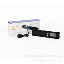 便携式数码行称 带手电筒功能旅行箱包秤 50公斤充电宝手提挂带称