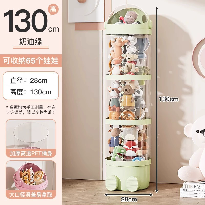 Plush toy, storage system, capacious multilayer doll, increased thickness