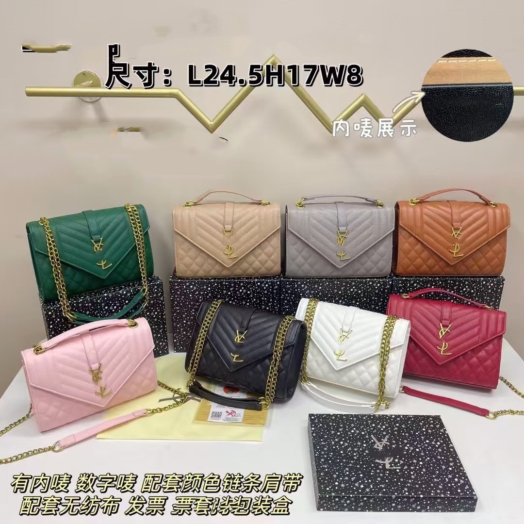 Chain Lingerie brazo bolso de hombro 2025, nuevo estilo europeo y americano, bolso de moda, bolso de moda, bolso de mochila universal