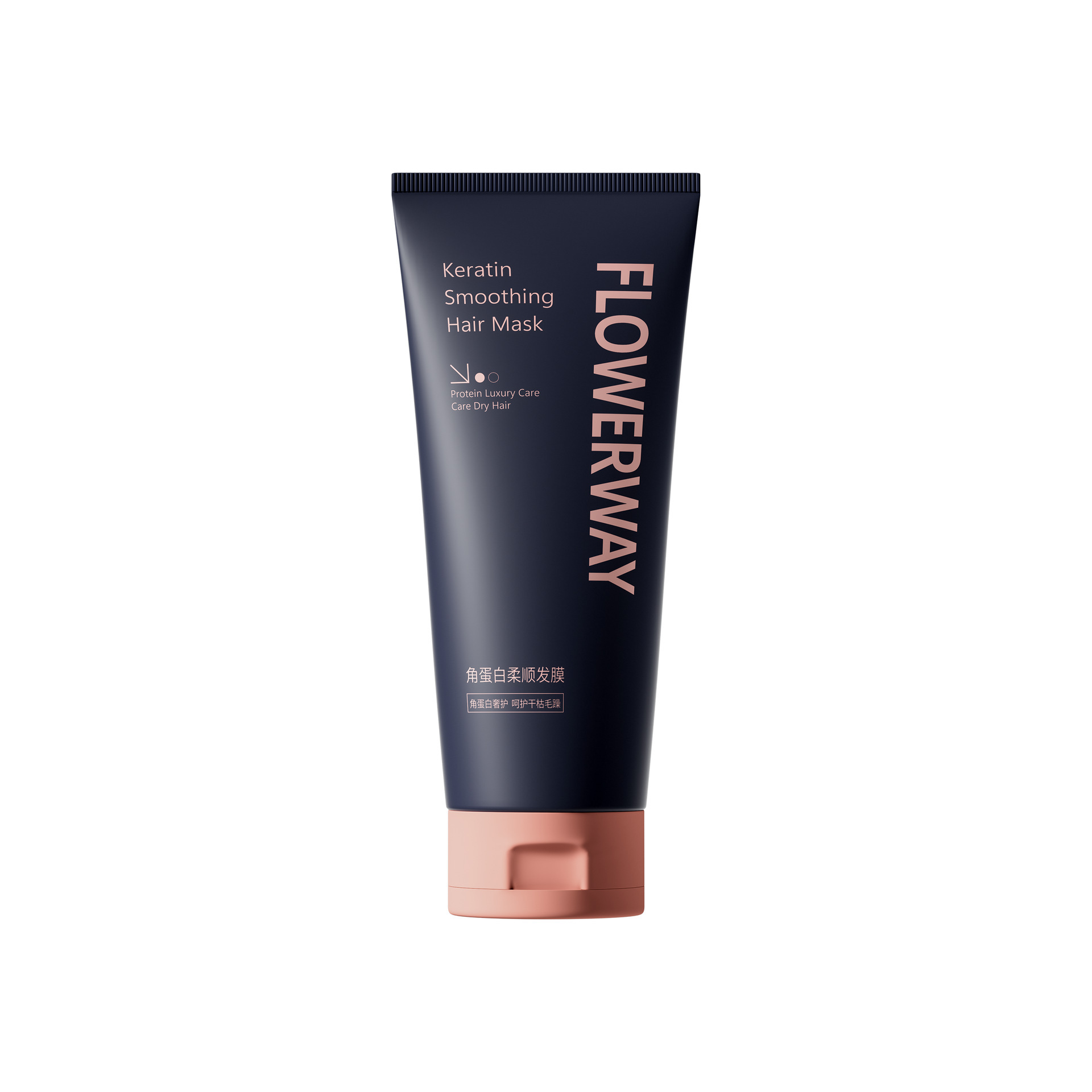 FLOWERWAY queratina máscara de cabello suave reparar secos y secos, escaldar, teñir, terribles bifurcaciones, nutrir y suave el cuidado del cabello fabricante