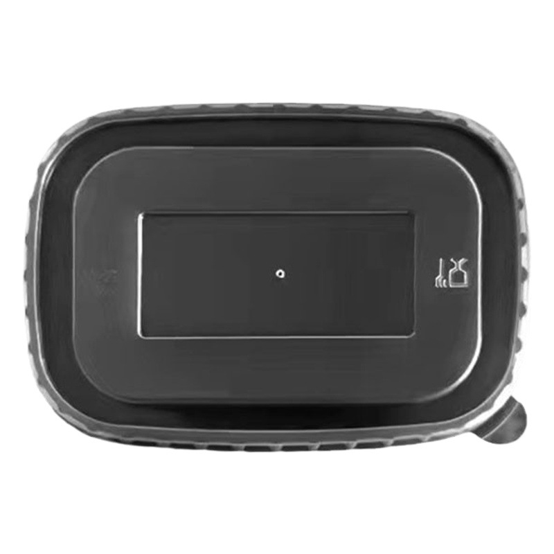 Caja de embalaje de papel kraft caja de almuerzo rectangular desechable para llevar comida ligera tazón de papel caja de embalaje de alimentos caja de comida rápida de papel