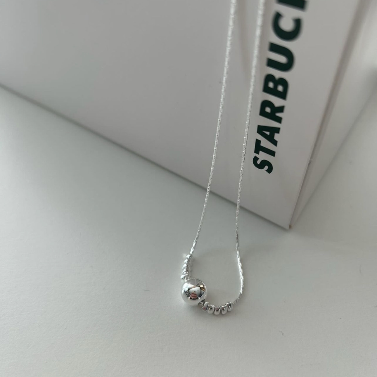 925 sterling silver Chain Material 925 Sterling Silver Plating Solid Color Pendant Necklace