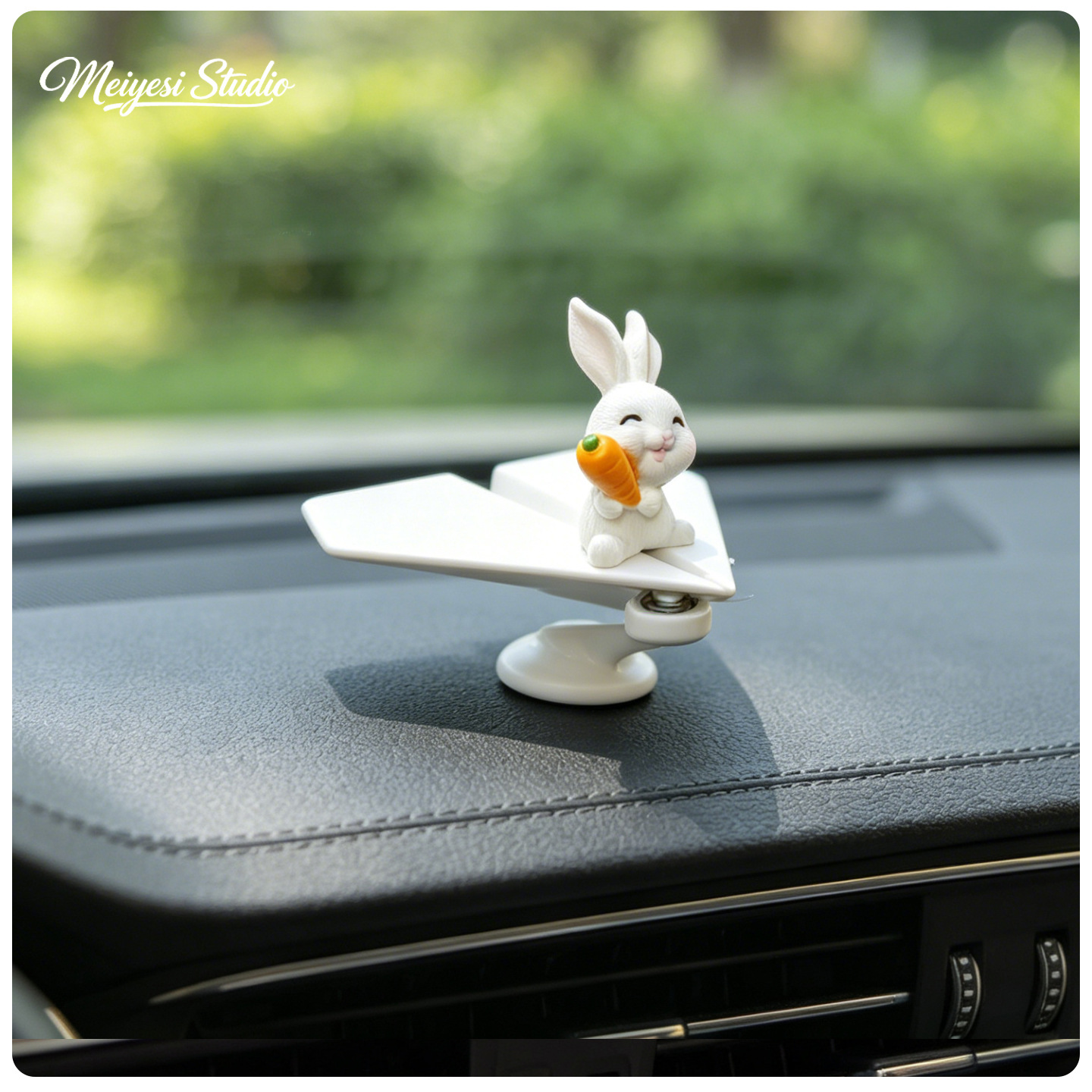 Crayón nuevo avión giratorio 2026 nuevo automóvil adorable joyería de dibujos animados decoración de curación descompresión