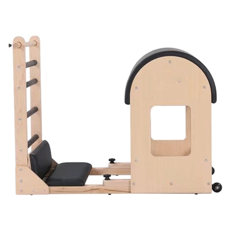 Silla de Pilates tipo cama con escalera hueca, silla de estabilidad, juego de cinco piezas de Pilates, silla con escalera