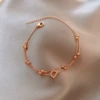 Bracelet with letters, letter D