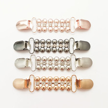 速卖通欧美镶钻爪链服饰扣鸭嘴夹披肩围巾开衫毛衣束紧胸针夹