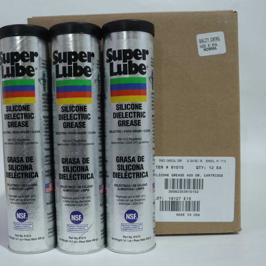 美国舒泊润SUPERLUBE91015多功能耐高温白色润滑脂硅酮绝缘润滑脂