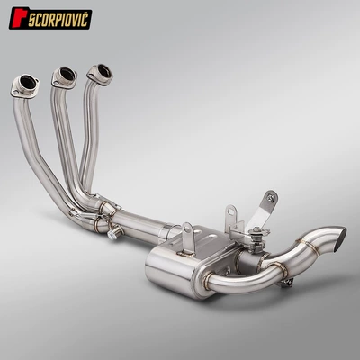 Chunfeng 675Sr-R Dual-Channel Motorcycle exhaust pipe
